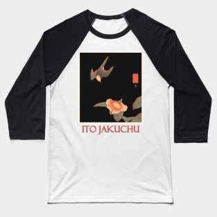 Swallow and Camelia by Ito Jakuchu Baseball T-Shirt